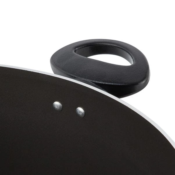 Dunelm Essentials Aluminium 32cm Stock Pot 8 Dunelm Essentials Aluminium 32cm Stock Pot - Image 6