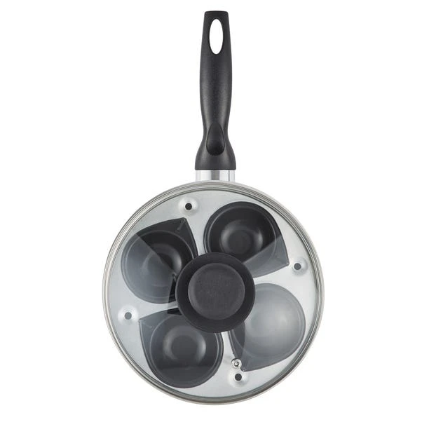 Dunelm Essentials Aluminium Egg Poacher 8 Dunelm Essentials Aluminium Egg Poacher - Image 6