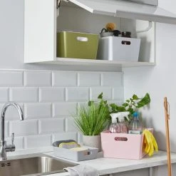 Wham Studio Plastic Storage Basket 4.01 9 Wham Studio Plastic Storage Basket 4.01 -Dunelm Sales Store 1000152847 alt02