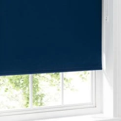 Dunelm Navy Blackout Moisture Resistant Roller Blind 11 Dunelm Navy Blackout Moisture Resistant Roller Blind -Dunelm Sales Store 1000154487 alt02