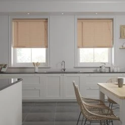 Dunelm Oak Effect 50mm Slats Venetian Blind 11 Dunelm Oak Effect 50mm Slats Venetian Blind -Dunelm Sales Store 1000154847 alt03