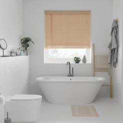 Dunelm Oak Effect 50mm Slats Venetian Blind 13 Dunelm Oak Effect 50mm Slats Venetian Blind -Dunelm Sales Store 1000154847 alt05