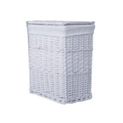 Dunelm Versailles White Square Laundry Basket -Dunelm Sales Store 1000159786 alt05