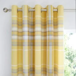 Dunelm Ovie Ochre Blackout Eyelet Curtains 7 Dunelm Ovie Ochre Blackout Eyelet Curtains -Dunelm Sales Store 1000159848 alt01