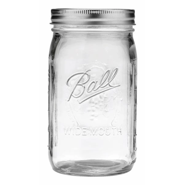 Pack Of 4 Ball Mason 945ml Wide Mouth Preserving Jars 5 Pack Of 4 Ball Mason 945ml Wide Mouth Preserving Jars - Image 3
