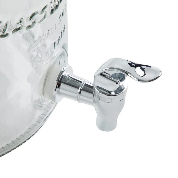 Dunelm 8.5L Glass Drinks Dispenser 4 Dunelm 8.5L Glass Drinks Dispenser - Image 2