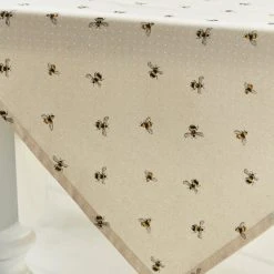 Dunelm Bees Wipe Clean Tablecloth 8 Dunelm Bees Wipe Clean Tablecloth -Dunelm Sales Store 1000163518 alt02