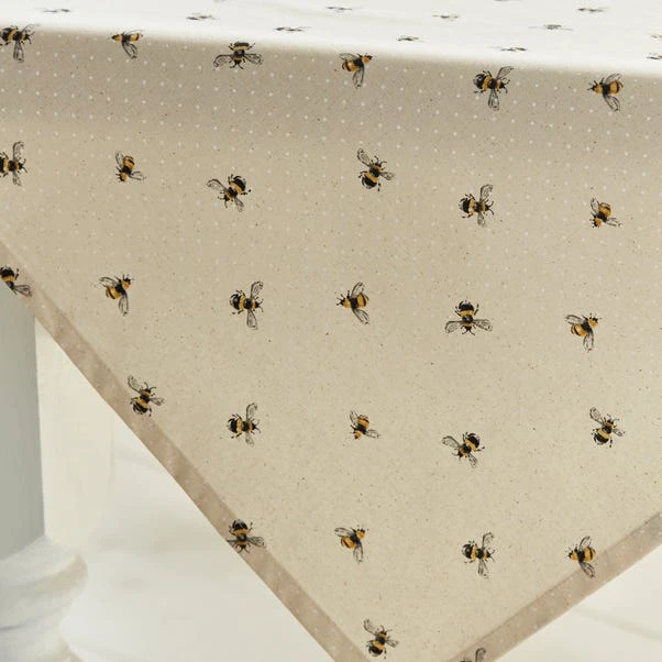 Dunelm Bees Wipe Clean Tablecloth 5 Dunelm Bees Wipe Clean Tablecloth - Image 3
