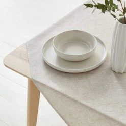Dunelm Natural Wipe Clean Tablecloth 10 Dunelm Natural Wipe Clean Tablecloth -Dunelm Sales Store 1000163521 alt03