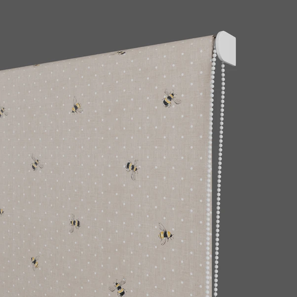 Dunelm Bees Natural Stain Resistant Daylight Roller Blind 8 Dunelm Bees Natural Stain Resistant Daylight Roller Blind - Image 6