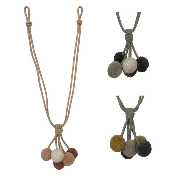 Dunelm Multi Pom Pom Tieback 4 Dunelm Multi Pom Pom Tieback - Image 2