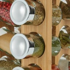 Dunelm Bamboo Rotating Spice Rack 9 Dunelm Bamboo Rotating Spice Rack -Dunelm Sales Store 1000165796 alt03