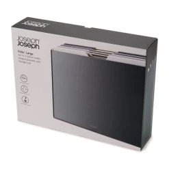 Set Of 4 Joseph Joseph Large Graphite Folio Chopping Boards -Dunelm Sales Store 1000165833 alt02
