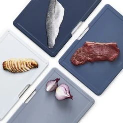 Set Of 4 Joseph Joseph Large Graphite Folio Chopping Boards -Dunelm Sales Store 1000165833 alt03