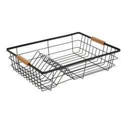 Dunelm Black Bamboo Drying Rack 8 Dunelm Black Bamboo Drying Rack -Dunelm Sales Store 1000166073 alt02