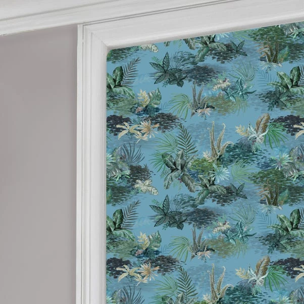 Lister Cartwright Periwinkle Jungle Blackout Roller Blind 5 Lister Cartwright Periwinkle Jungle Blackout Roller Blind - Image 3
