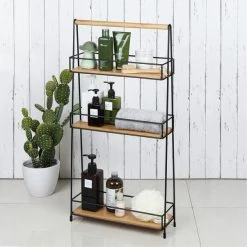Dunelm Slim Line Bamboo Caddy 10 Dunelm Slim Line Bamboo Caddy -Dunelm Sales Store 1000166693 alt03