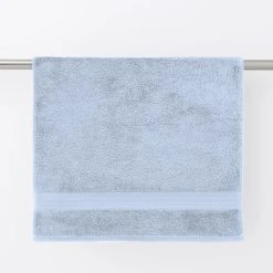 Dunelm Sky Blue Egyptian Cotton Towel 11 Dunelm Sky Blue Egyptian Cotton Towel -Dunelm Sales Store 1000167224 alt02