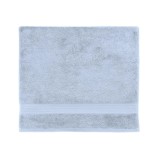 Dunelm Sky Blue Egyptian Cotton Towel 7 Dunelm Sky Blue Egyptian Cotton Towel - Image 5