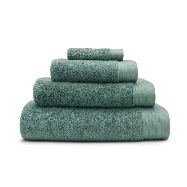 Hotel Pima Cotton Jade Towel 4 Hotel Pima Cotton Jade Towel - Image 2