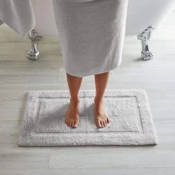 Dorma Sumptuously Soft Silver Birch Bath Mat -Dunelm Sales Store 1000167256 alt02