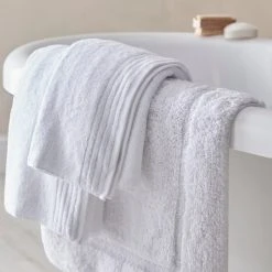 Dorma Sumptuously Soft Snow Bath Mat 9 Dorma Sumptuously Soft Snow Bath Mat -Dunelm Sales Store 1000167258 alt03