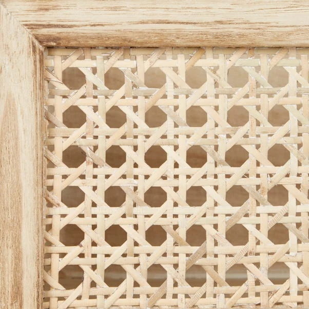 Dunelm French Cane Shelf Towel Rail 7 Dunelm French Cane Shelf Towel Rail - Image 5