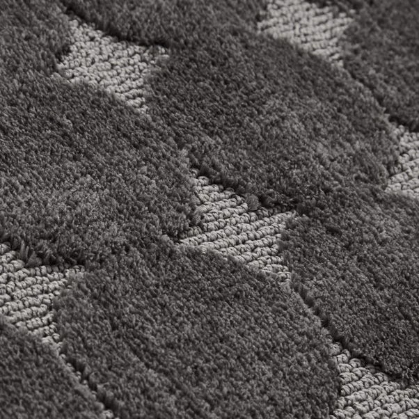 Elements Circle Pattern Grey Bath Mat 4 Elements Circle Pattern Grey Bath Mat - Image 2