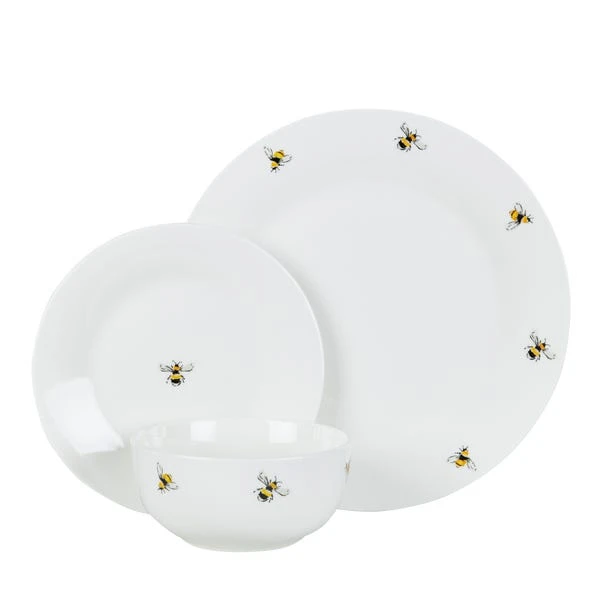 Dunelm Bee 12 Piece Dinner Set 4 Dunelm Bee 12 Piece Dinner Set - Image 2