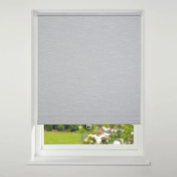Swish Cordless Grey Textured Blackout Roller Blind 4 Swish Cordless Grey Textured Blackout Roller Blind - Image 2