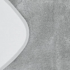 Dunelm Luxury Cotton Oval Silver Bath Mat 7 Dunelm Luxury Cotton Oval Silver Bath Mat -Dunelm Sales Store 1000180369 alt02