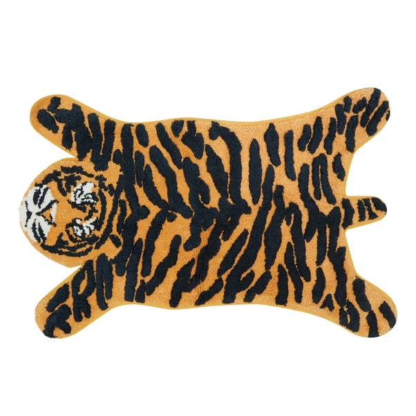 Dunelm Tiger Bath Mat 4 Dunelm Tiger Bath Mat - Image 2