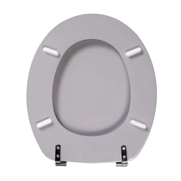 Dunelm Geo Tile Grey Toilet Seat 6 Dunelm Geo Tile Grey Toilet Seat - Image 4