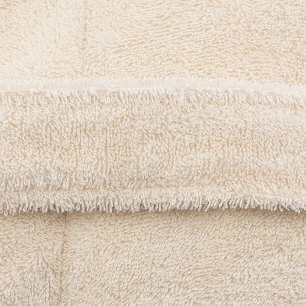 Dunelm Egyptian Cotton Natural Bath Robe 8 Dunelm Egyptian Cotton Natural Bath Robe - Image 6