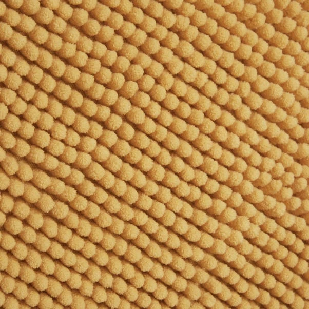 Dunelm Ochre Mini Bobble Bath Mat 5 Dunelm Ochre Mini Bobble Bath Mat - Image 3