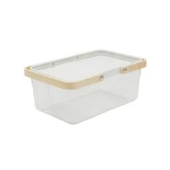 Dunelm White Large Wire Basket 10 Dunelm White Large Wire Basket -Dunelm Sales Store 1000182355 alt03