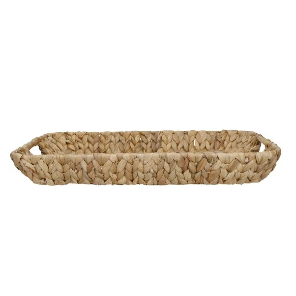 The Edited Life Rectangular Water Hyacinth Tray 4 The Edited Life Rectangular Water Hyacinth Tray - Image 2