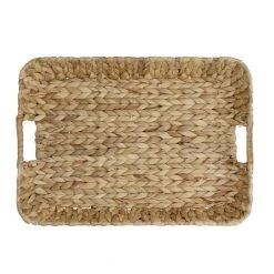 The Edited Life Rectangular Water Hyacinth Tray 8 The Edited Life Rectangular Water Hyacinth Tray -Dunelm Sales Store 1000183745 alt02