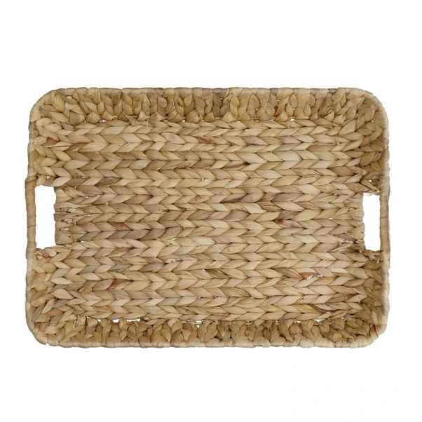 The Edited Life Rectangular Water Hyacinth Tray 5 The Edited Life Rectangular Water Hyacinth Tray - Image 3