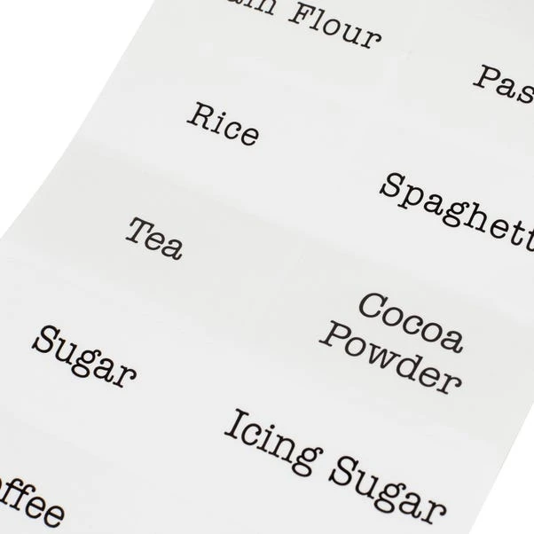 Dunelm Kitchen Jar Labels 5 Dunelm Kitchen Jar Labels - Image 3