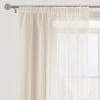 Dunelm Sheer Elegance Ivory Tape Top Single Voile Panel 1 Dunelm Sheer Elegance Ivory Tape Top Single Voile Panel -Dunelm Sales Store 20091125