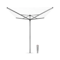 Brabantia 40 Metre 4 Arm Top Spinner Rotary Washing Line