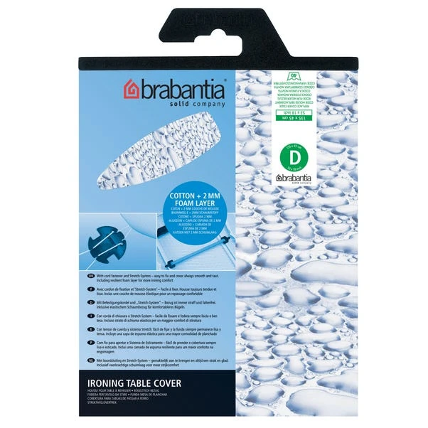 Brabantia Cotton Foamback Ironing Board Cover 3 Brabantia Cotton Foamback Ironing Board Cover