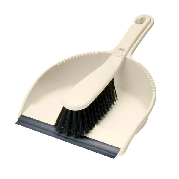 Addis Stiff Dust Pan And Brush Set 3 Addis Stiff Dust Pan And Brush Set