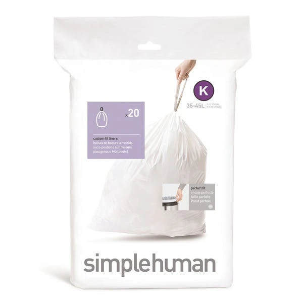 Simplehuman K 38 Litre Bin Liners 3 Simplehuman K 38 Litre Bin Liners