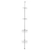 Dunelm Bathroom Basics Extendable 4-Tier Corner Caddy -Dunelm Sales Store 30110114