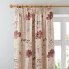 Dunelm Amelia Red Pencil Pleat Curtains 2 Dunelm Amelia Red Pencil Pleat Curtains -Dunelm Sales Store 30121490