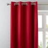 Dunelm Solar Red Blackout Eyelet Curtains -Dunelm Sales Store 30138970