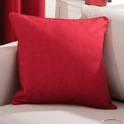 Dunelm Solar Red Blackout Eyelet Curtains 12 Dunelm Solar Red Blackout Eyelet Curtains -Dunelm Sales Store 30138970 alt07
