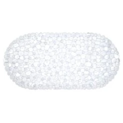 Dunelm Pebble PVC Bath Mat